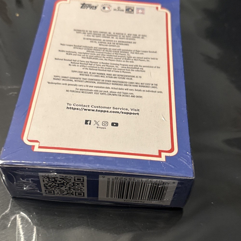 ⚾️ 2026 Topps MLB Heritage Baseball Hanger Box MISB NEW