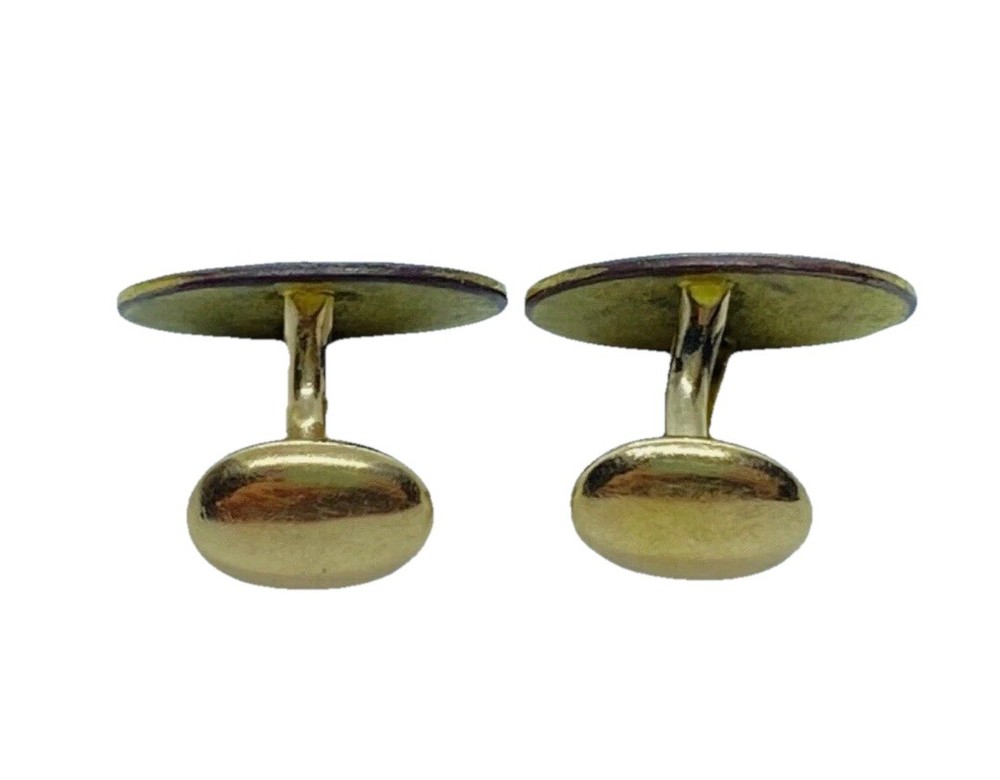 Antique GLP Co Gold Plated Cufflinks