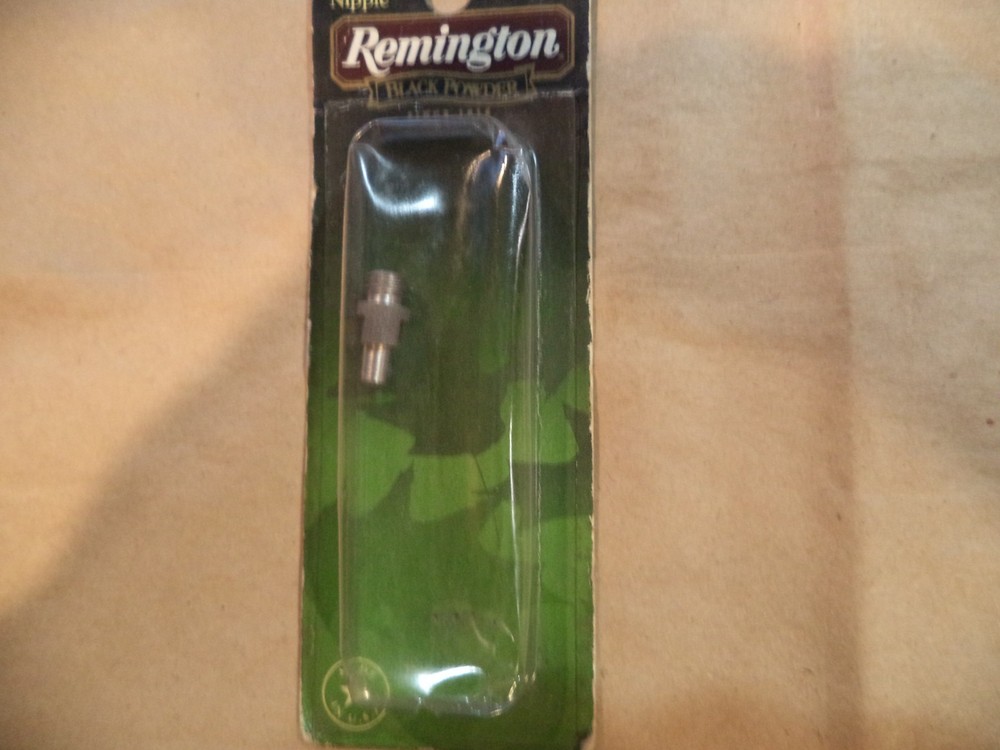 Remington Stainless Steel Muzzleloader Nipple - 1/4-28 Thread