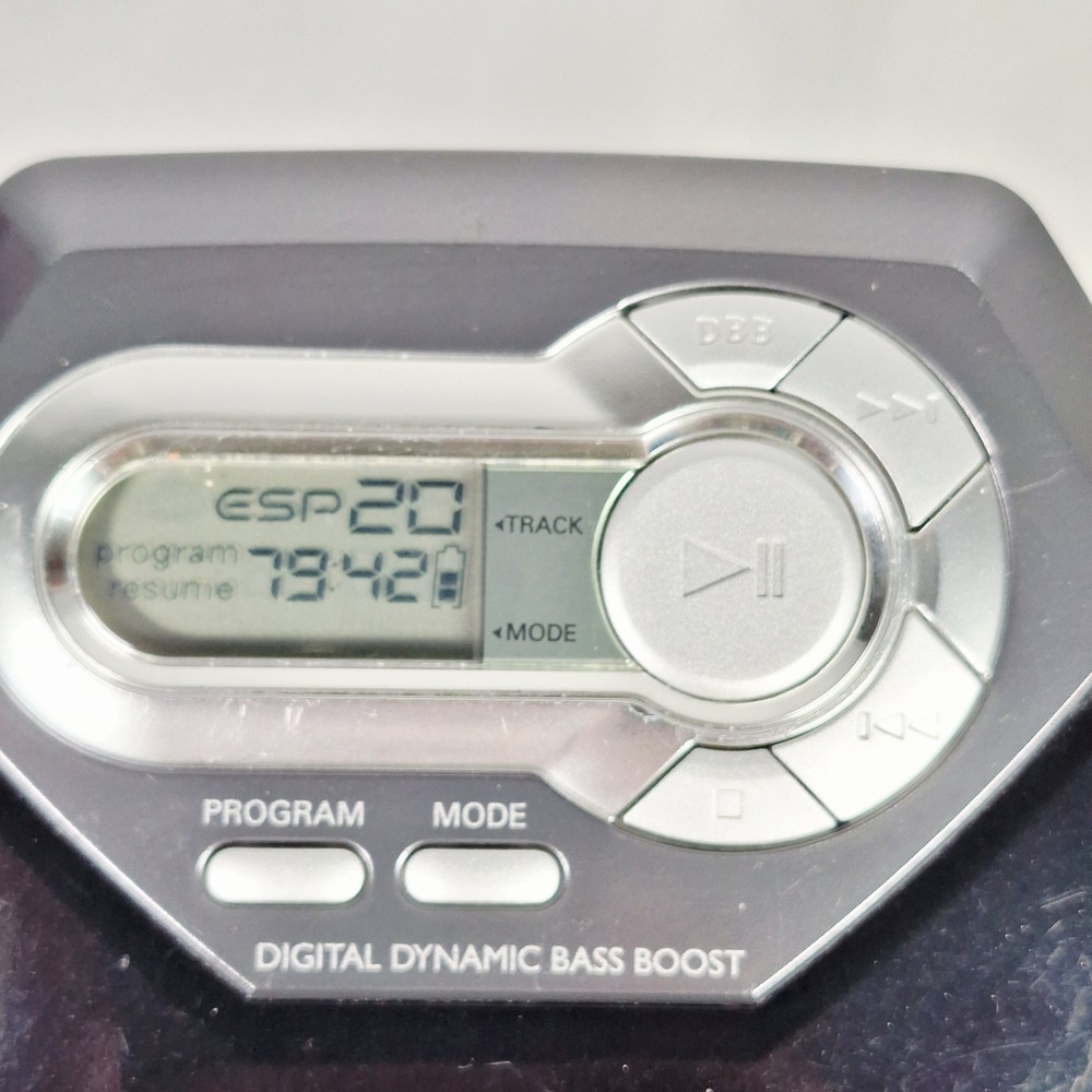 Philips AX5100/00 Portable Personal CD Player 45 ESP Jog Proof Tested Working
