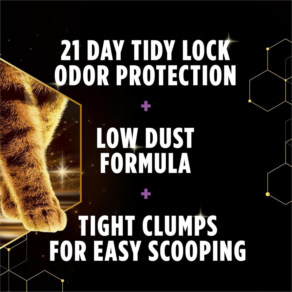 Purina Performance Plus Tidy Feet Low Tracking Scented Clumping Multi Cat Litter