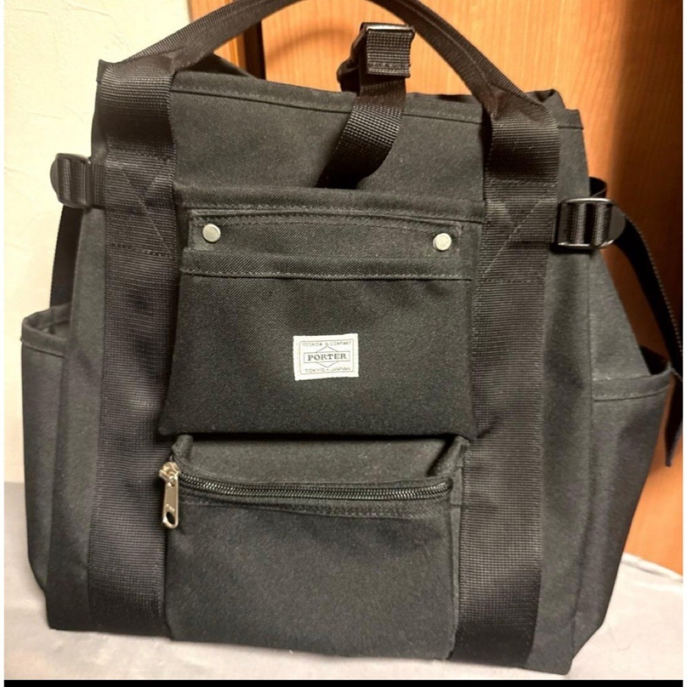PORTER B Seal UNION Backpack Used From Japan