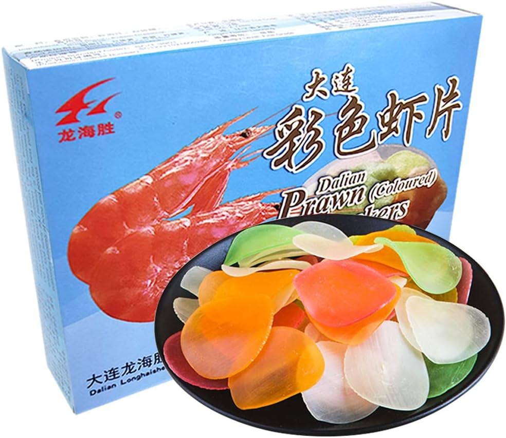 Uncooked Pn Chips /, Colored Shrimp Chips Sna, Pn Craers,
