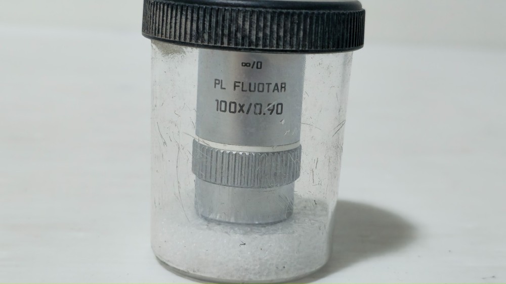 Leica PL Fluotar 100x/0.90 Microscope Lens