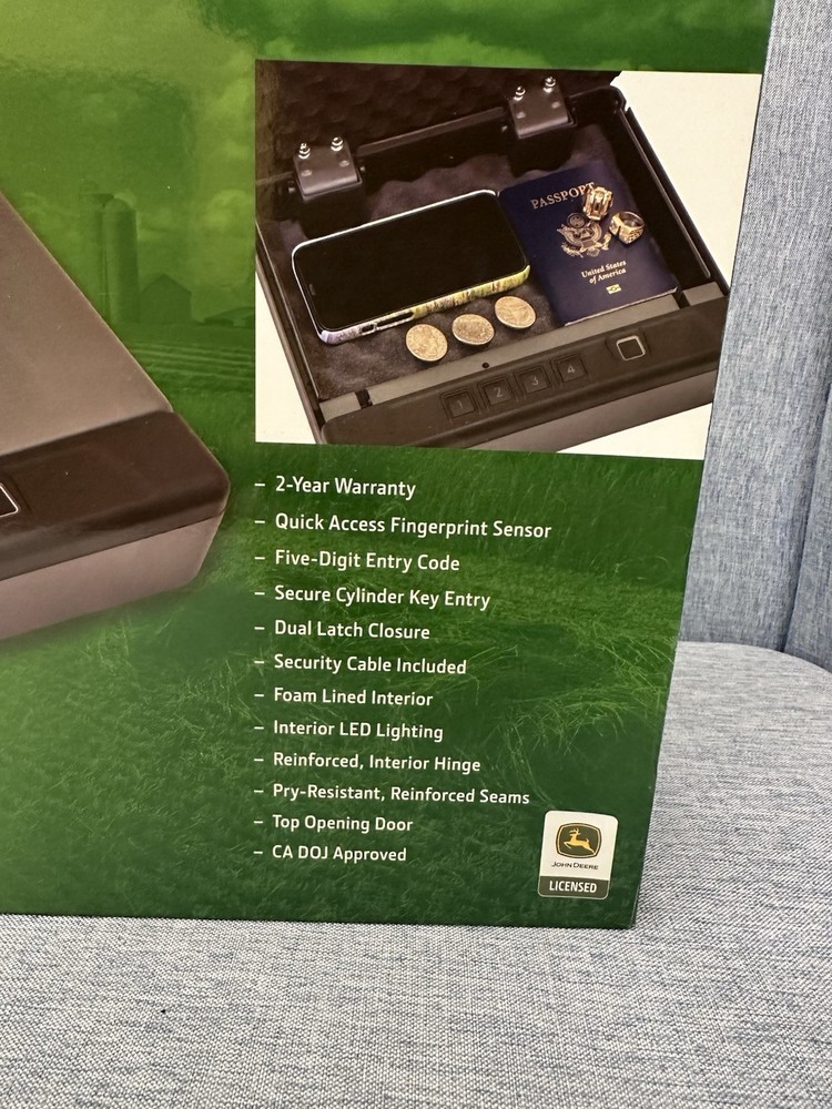 john deere JDV-150X Biometric Security Vault