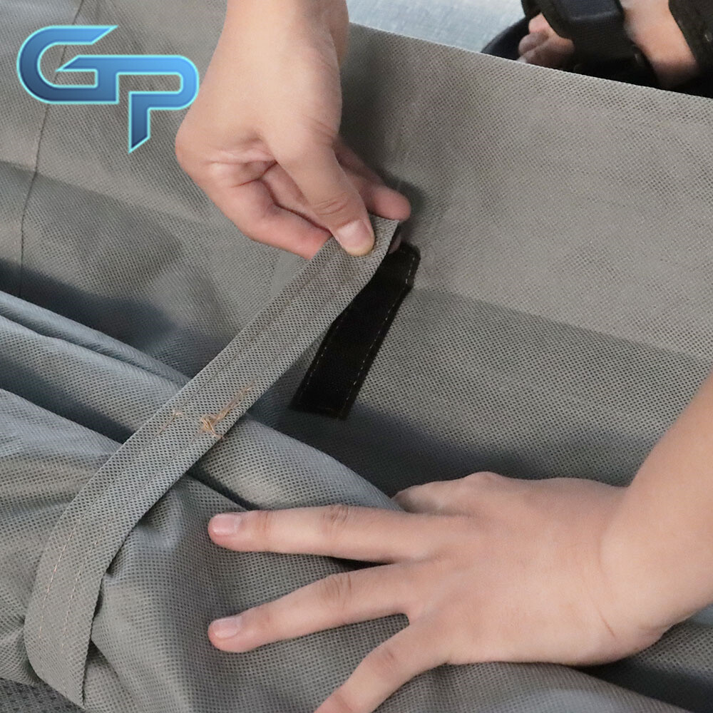 Travel Trailer RV Cover Waterproof Anti-UV Non-Woven Fabric For 18'-33' Camper