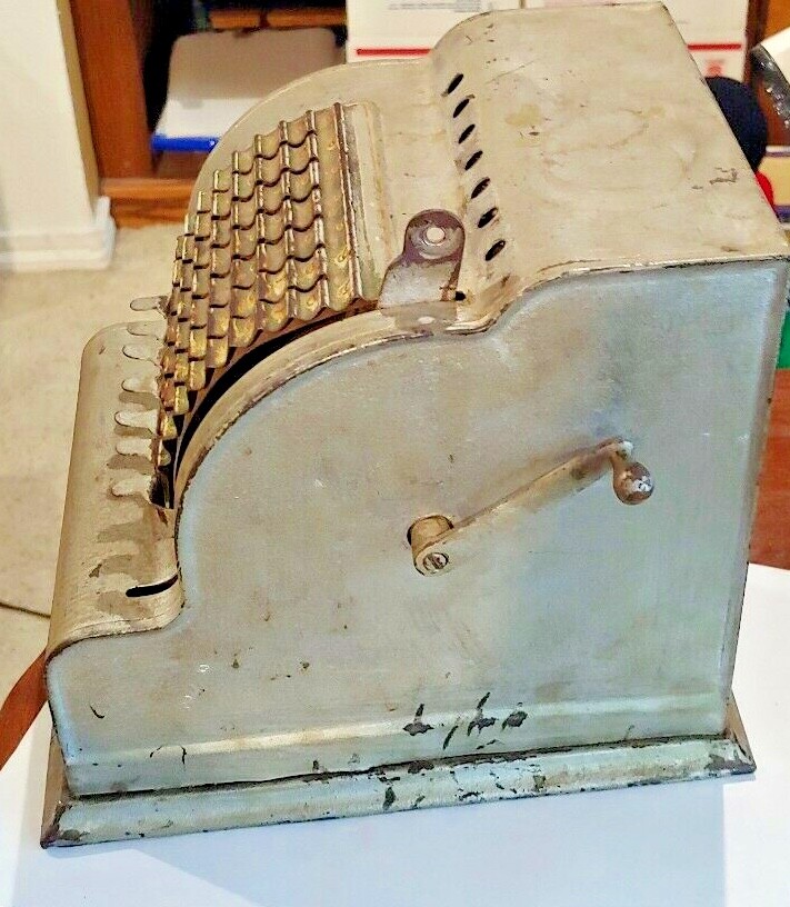 American adding machine 9774 pat. 1912