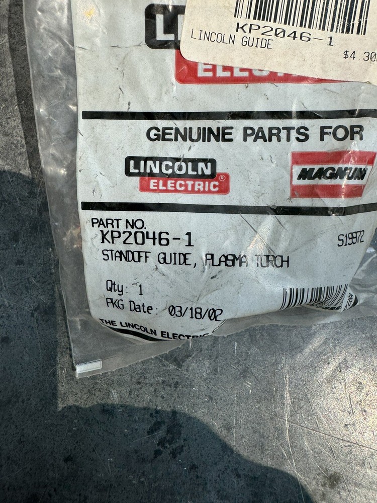 LINCOLN KP2046-1 PLASMA STANDOFF GUIDE