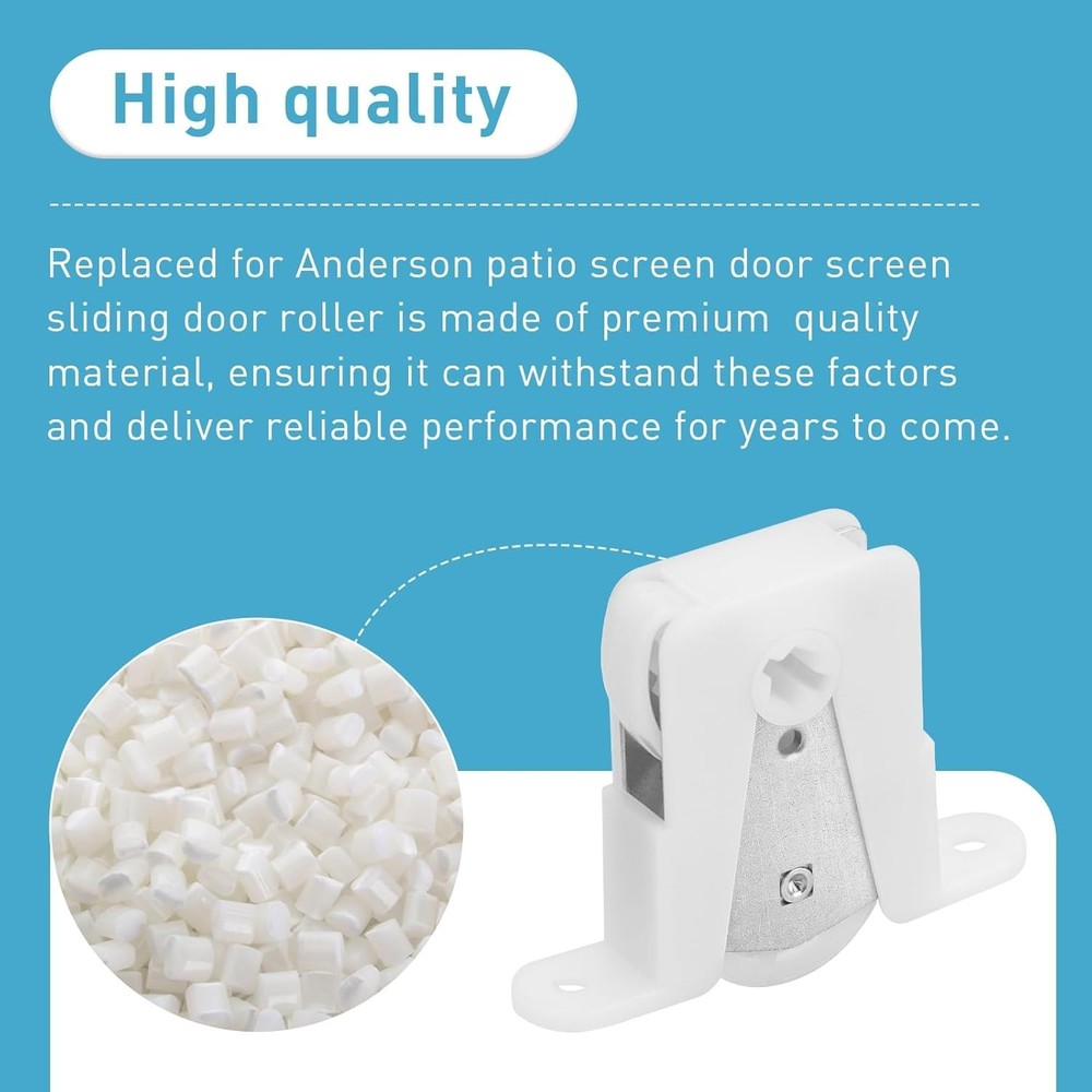 Sliding Screen Door Rollers Replacement Kit Fit for Andersen Part Before 1991...