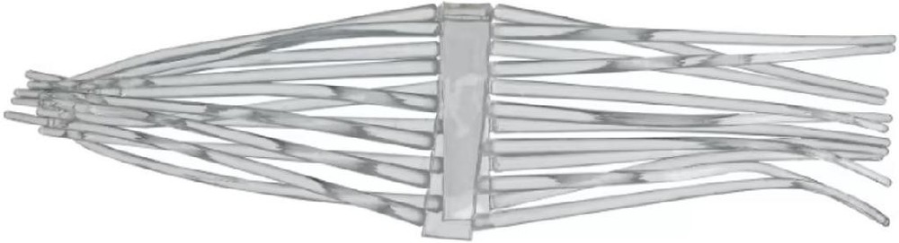 BEAU WEDGIE BEAD STOP 2-4# LINE(40)CLEAR