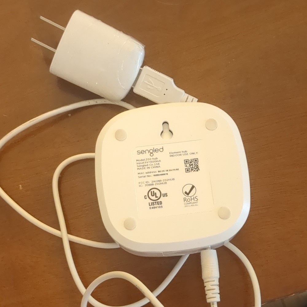 Sengled Z02-hub Smart Home Hub Wired Connectivity