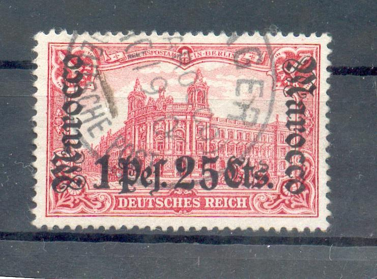 Morocco 30A GOOD TOOTHED gest. 190EUR (A7219)