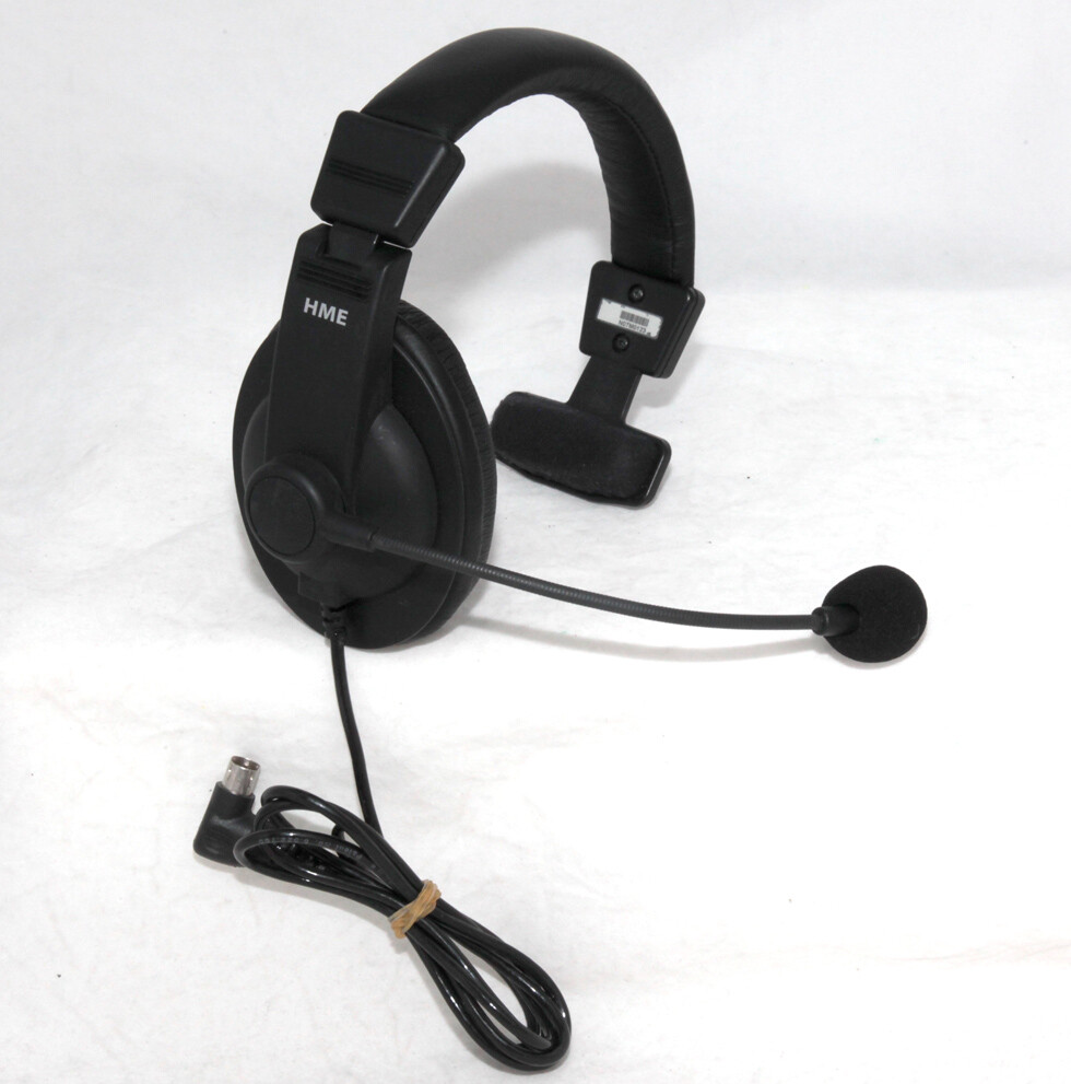 HME Clear-Com HS15 Headset Microphone For Intercom Belt Pack DX200 DX210 DX300