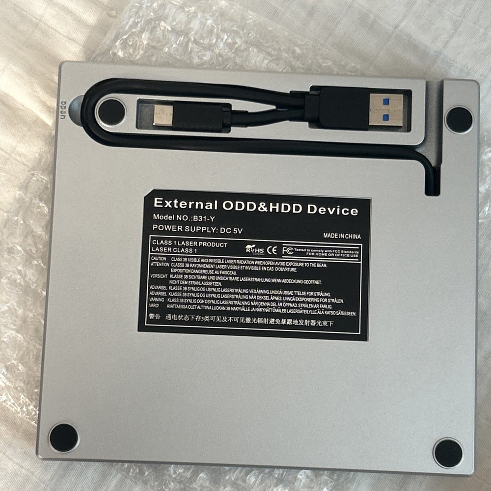 New EXTERNAL DVD DRIVE Usb 3.0 Portable