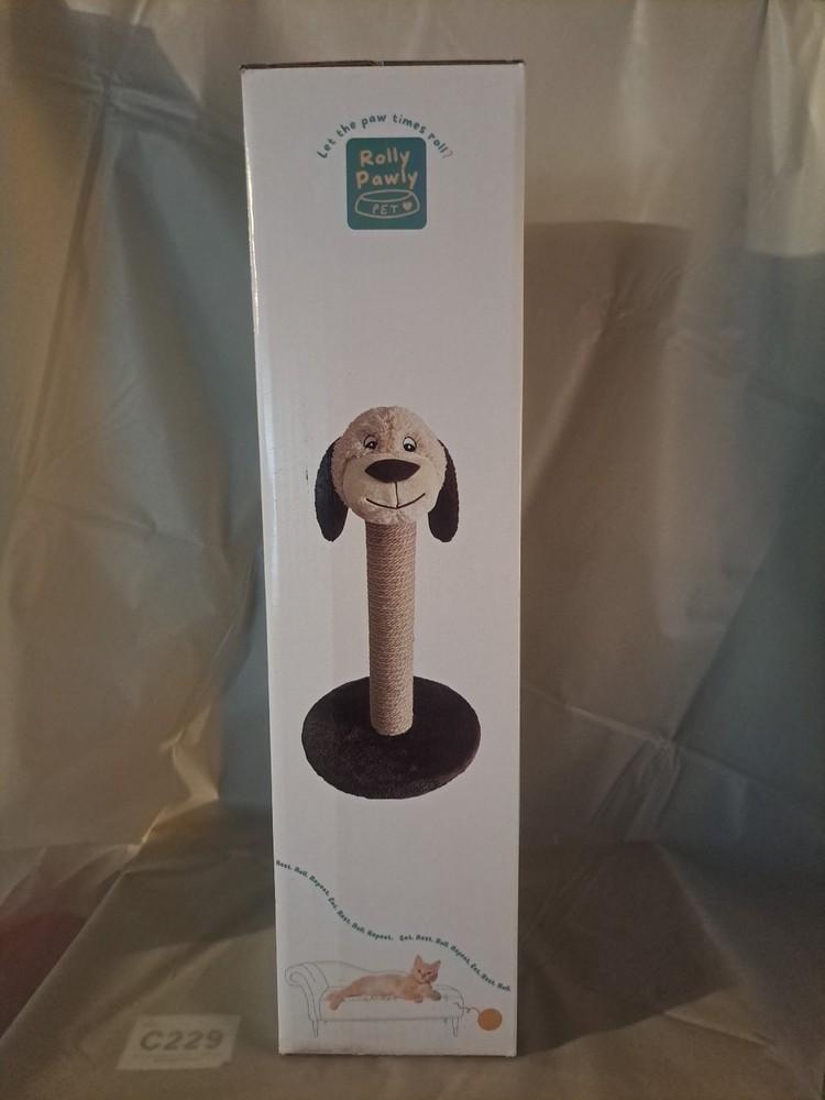 Plush Pal Play Post. 20" Tall. Cat Scratch Post. New