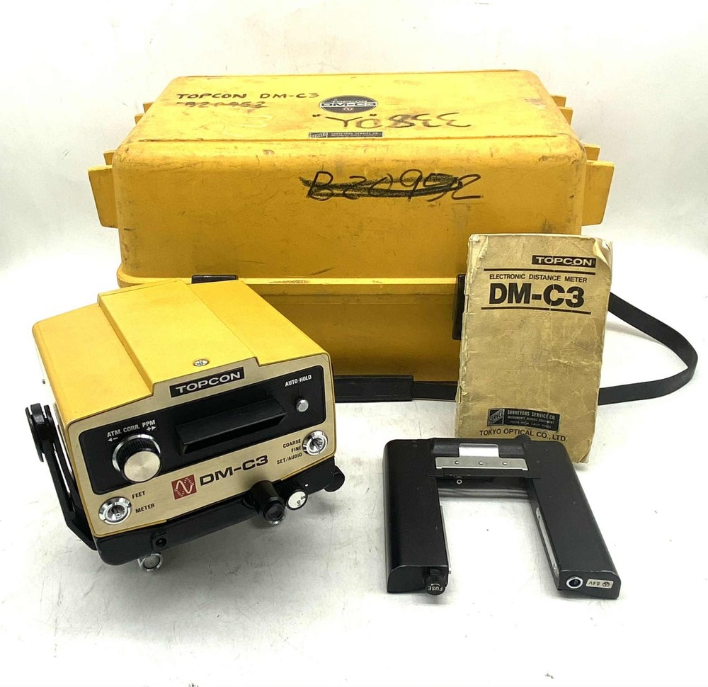Topcon DM-C3 Electronic Distance Meter•
