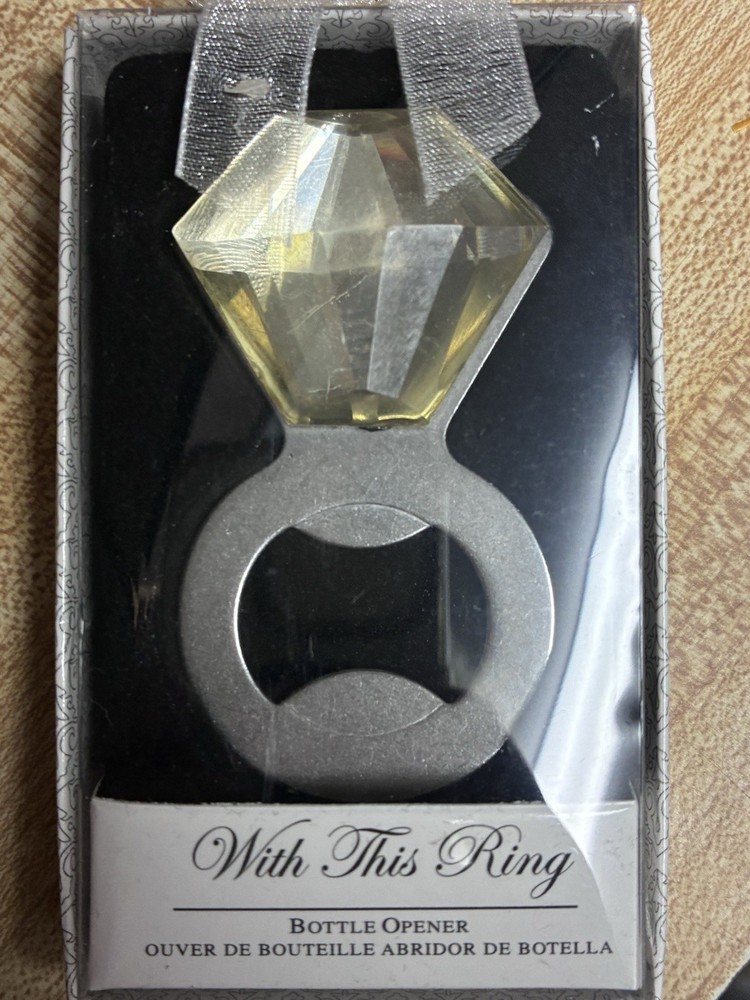 Engagement Ring Bottle Opener