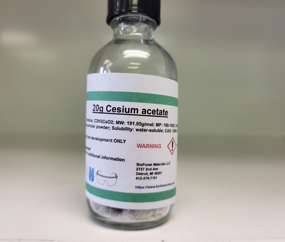 Cesium acetate, CAS 3396-11-0