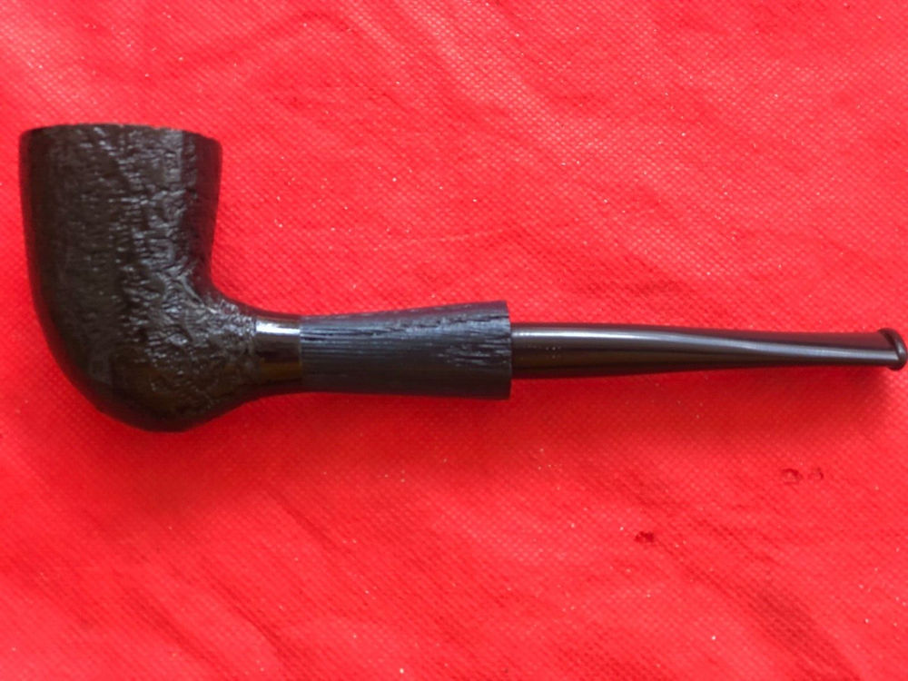 TURKIEWICZ BLACK OAK (MORTA) HAND MADE CALABASH PIPE TX