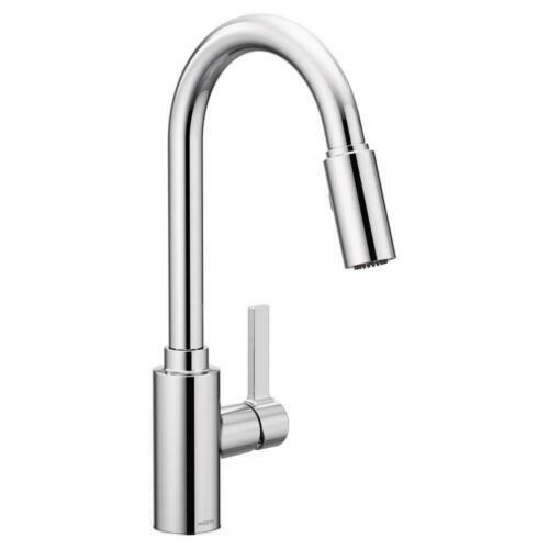 Moen Genta Single-Handle Pull-Down Sprayer Kitchen Faucet/Chrome 7882 132013