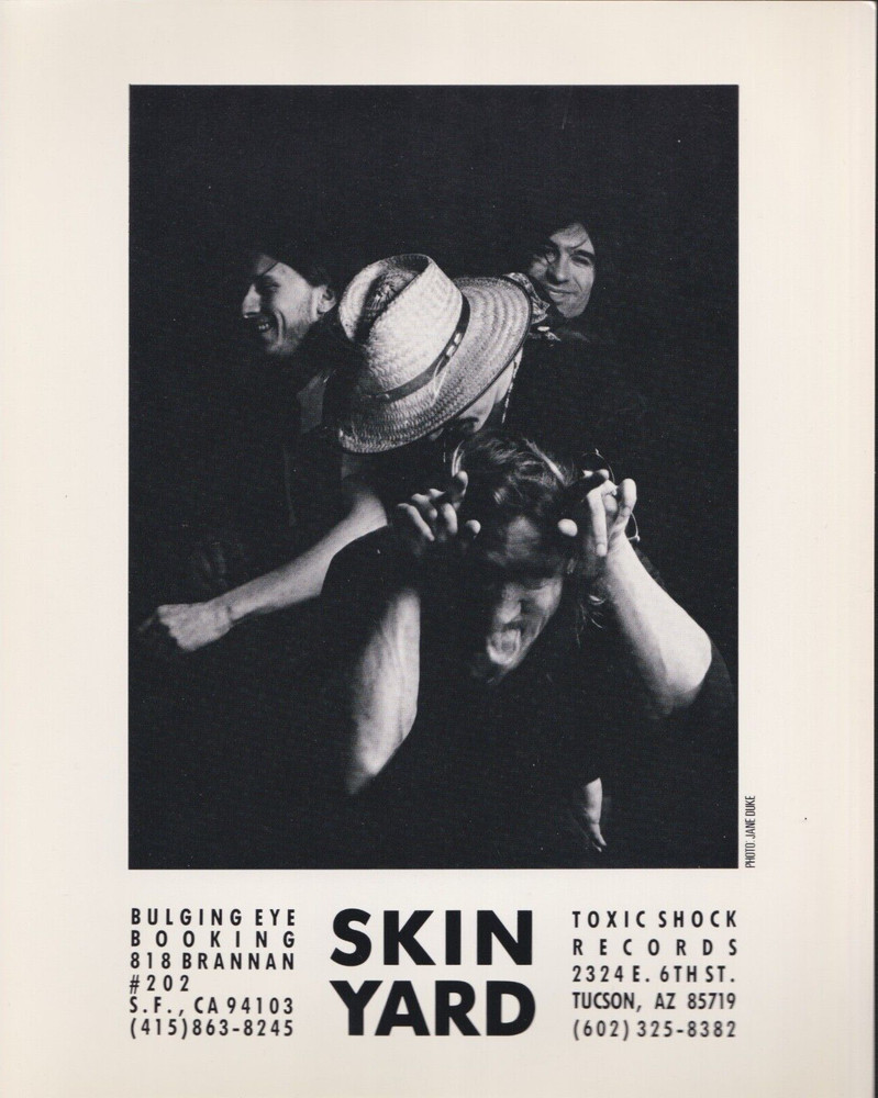 skin yard  press  photo