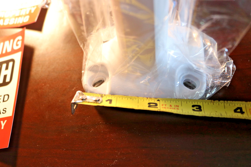 2 Pack Security Camera Mounting Brackets 3" x 8" - New in package