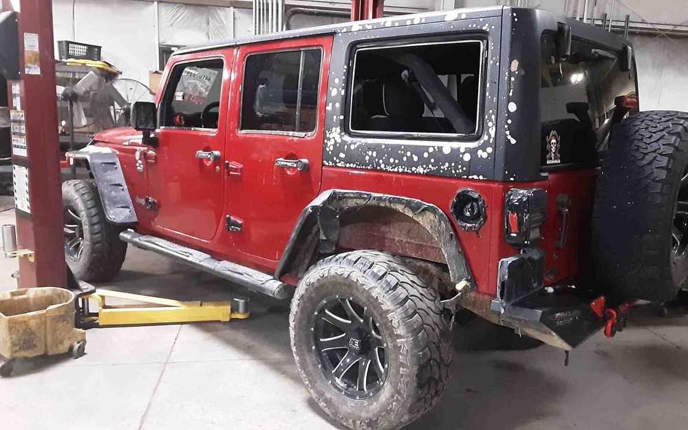 Used Windshield Frame fits: 2012 Jeep Wrangler Grade A