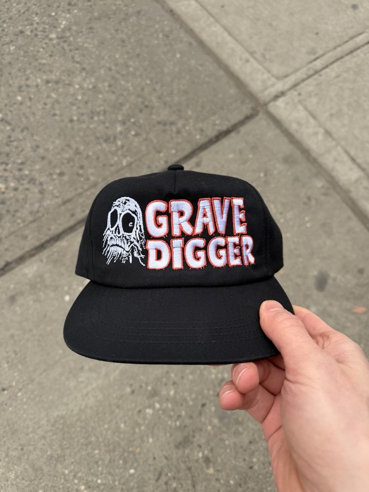 Grave Digger Snapback Cap