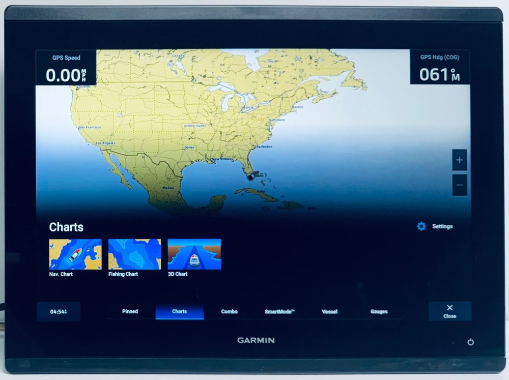 Garmin GPSMAP 8617 Premium Full HD Touchscreen Chartplotter Display