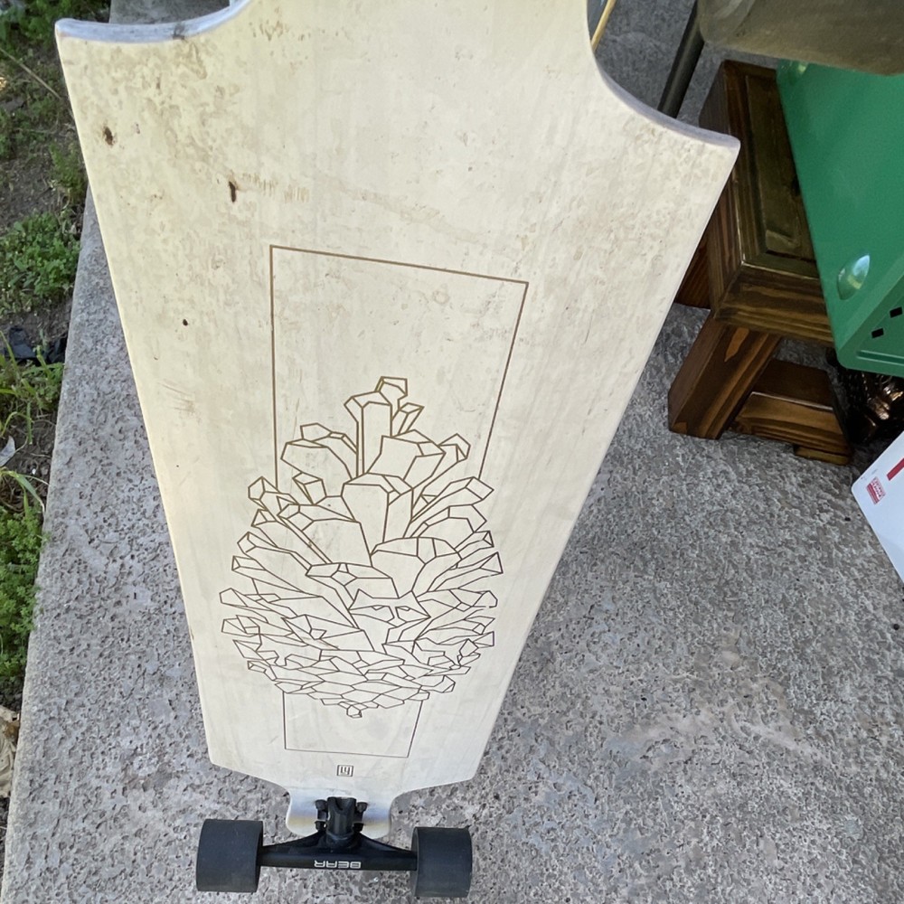 Landyachtz Switchblade 40 in Drop Through Complete Longboard *Read