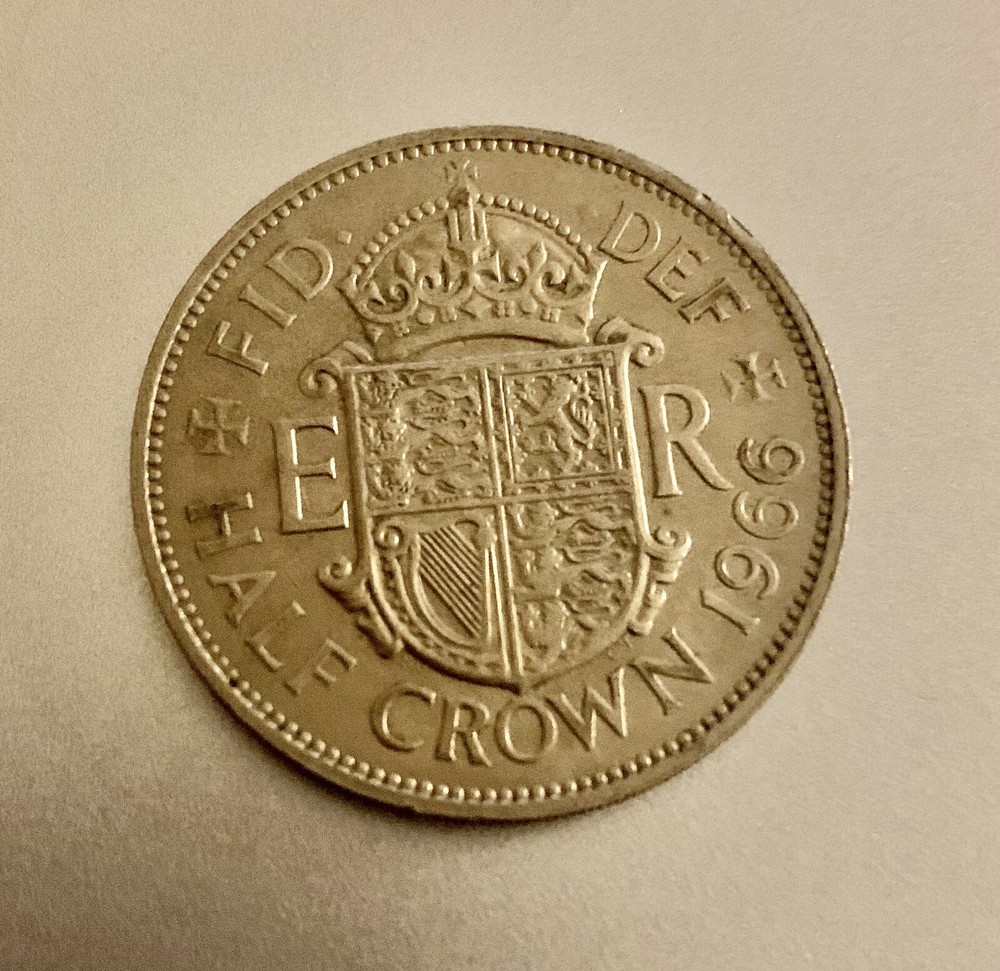 4 Different Great Britain Half Crown Coins - 1947-1951