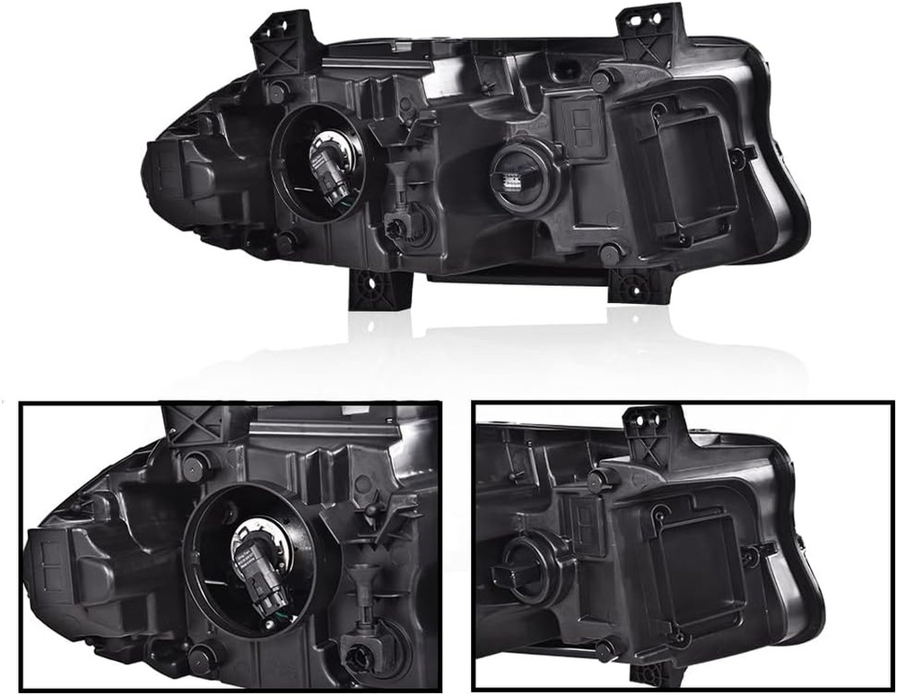 Headlight Assembly, Compatible with Dodge Charger 2015 2016 2017 2018 2019 2020