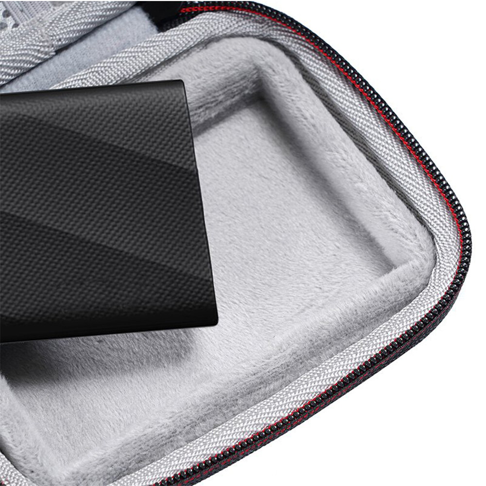Carry Case Storage Accessories Bag for SAMSUNG T9 Solid State Drive Portable SSD