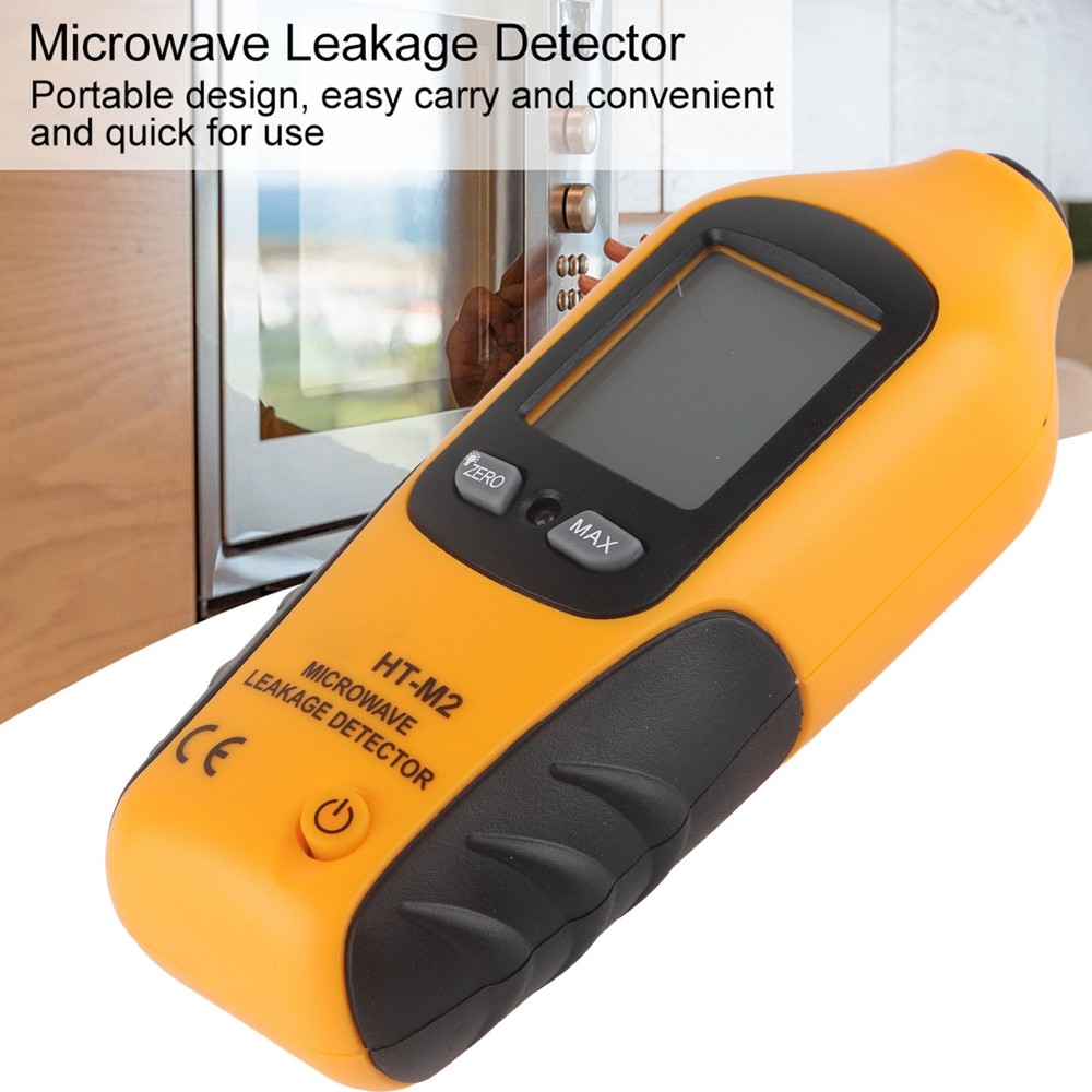 HT-M2 Digital LCD Display Microwave Leakage Detector Radiation Meter Tester