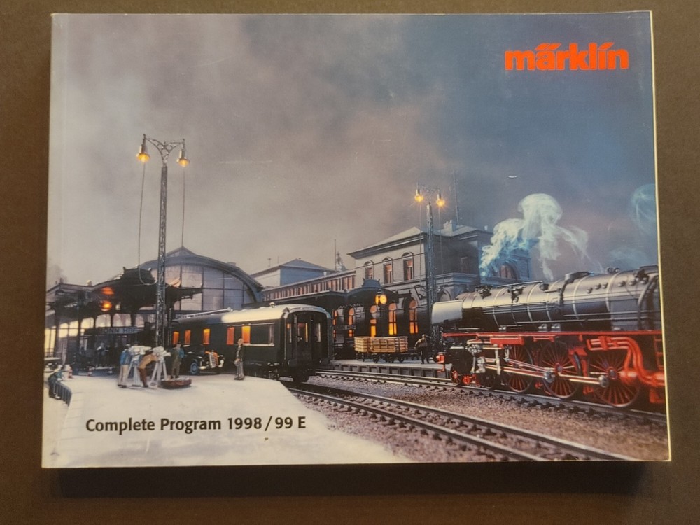 1998/99 E MARKLIN HO TRAIN CATALOG VG