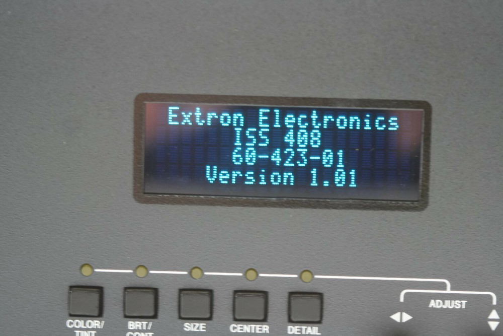 Extron Iss 408 8-input Integration Seamless Video Switcher S-video Composite