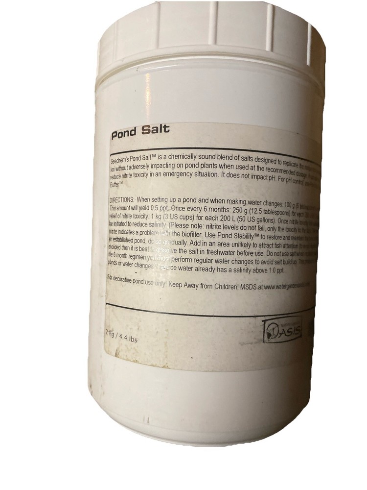 Water Garden Pond Salt 4.4 lbs