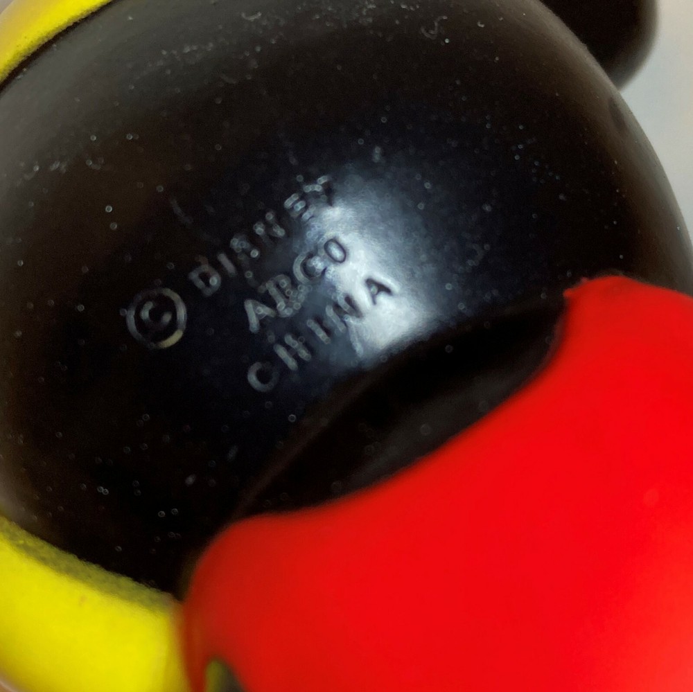 Vintage Disney Mickey Mouse Bath Toy