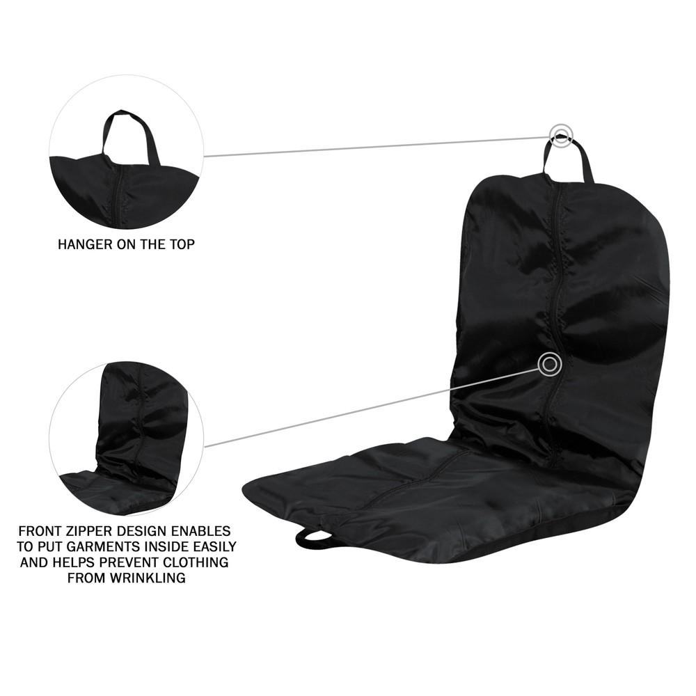Protégé 48" Polyester Travel Garment Carrier - Black
