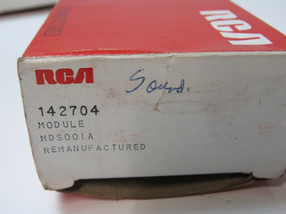 Vintage RCA 142704 Module Circuit Board Television Replacement Part TV4