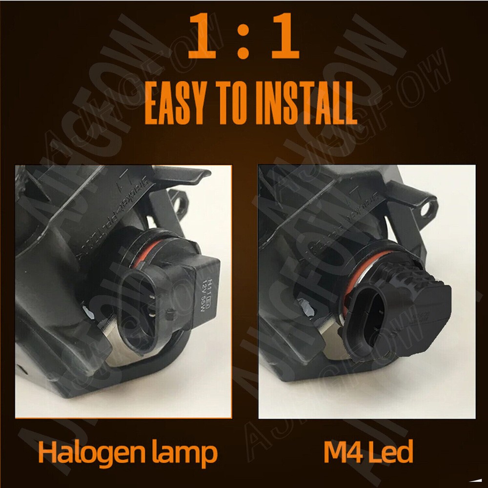 For Chevy Silverado 1500 2019-2021 WT Custom Trail Boss LED Headlight Kit Bulbs