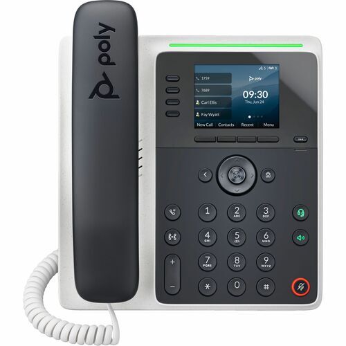 Poly Edge E220 IP Phone - Corded - Corded/Cordless - Bluetooth - Desktop, Wall M