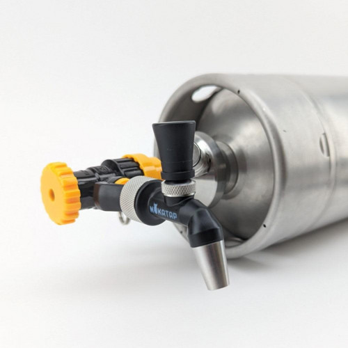 NukaTap Mini Beer Faucet Assembly Kit | Flow Control Ball Lock Quick Disconnect