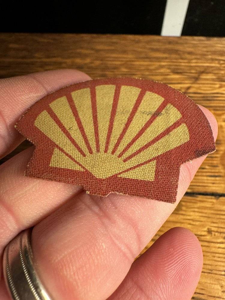 Shell Gas Station Mechanics Uniform Patch