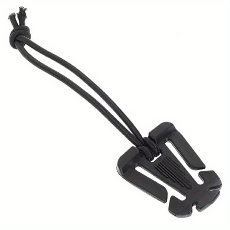 Tactical Backpack Bungee Clips 8pcs Set Durable Triangle Buckle
