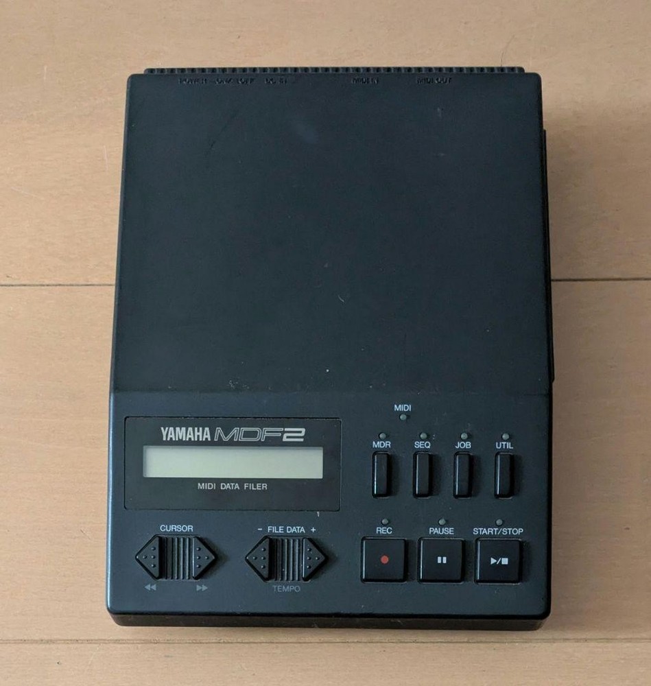 Yamaha MDF2 MIDI Data Filer Recorder Storage Sequencer Interface Hardware MIJ