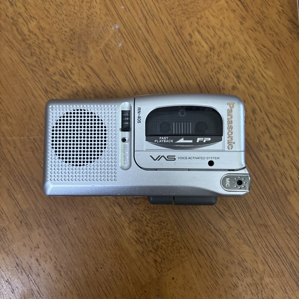 Panasonic RN-405 Microcassette Voice Recorder TESTED