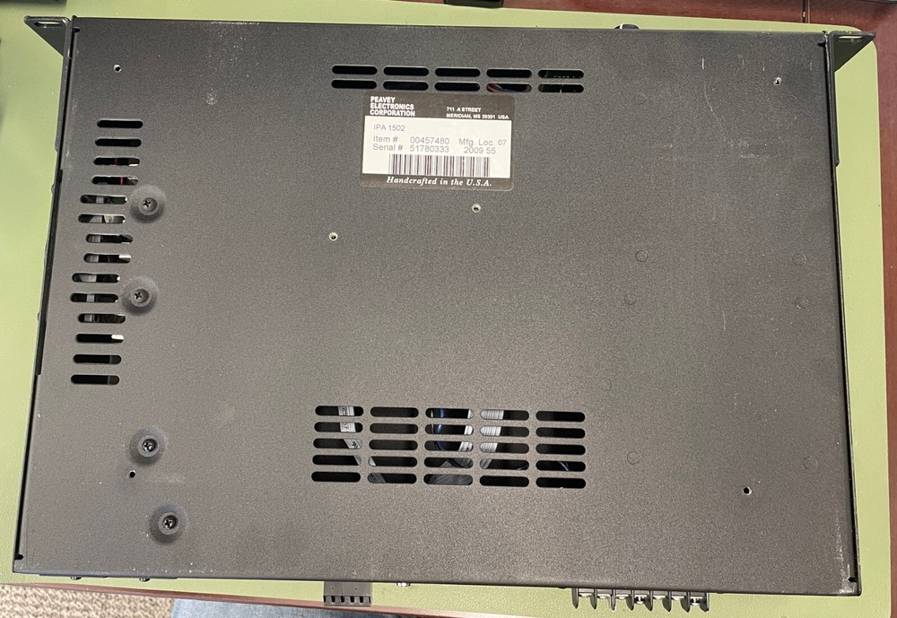 Balanced IPA 1502 Industrial power amp USED