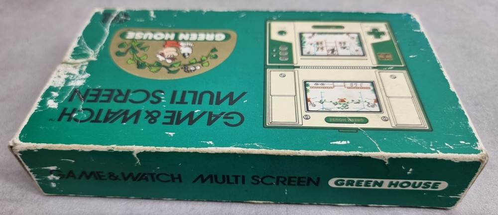 Nintendo Game & Whatch Green House Multi Screen