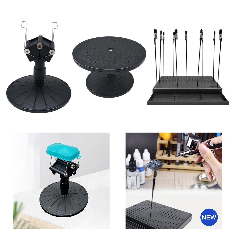 Model Painting Stand Practical Durability Stable Model Car Coloring Bracket